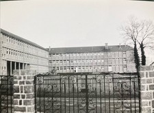 Photo Combourg, Ille-et-Vilaine (35), Brittany, School, Girl, Construction. picture