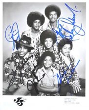 Jackson 5 RARE 8.5x11 signed Photo Reprint picture