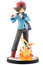 ARTFX J Pokemon Hilbert Touya with Victini 1/8 Kotobukiya Figure Japan picture