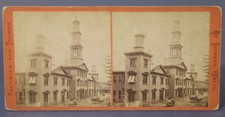 Richard Walzl #23 B&O Railroad Depot Camden Street Baltimore Stereoview picture