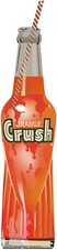 ORANGE CRUSH BOTTLE WITH STRAW 26