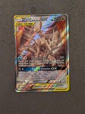 Pokémon TCG Arceus & Dialga & Palkia GX TAG TEAM Secret Rare Full Art 221/236 picture