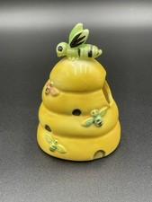 Vintage Lugenes Beehive Bumblebee  Figurine Made In Japan picture