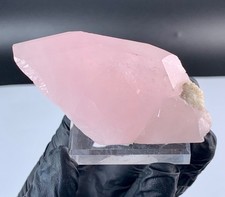 131 Gram Aesthetic Terminated Pink Morganite Crystal From Afghanistan. picture