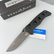 Benchmade Knives Adamas 275GY-1 CPM-CruWear Steel Black G10 Handle Folding Knife picture