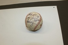Vintage Baseball Tony The Tiger Logos Collectible Ball With 6 Signatures picture