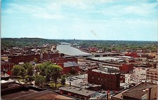 Panoramic View Top Plaza Restaurant Midtown Tower Rochester New York PC picture