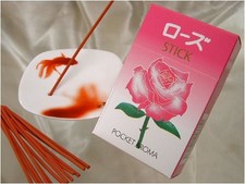 Kohgen Daihatsu Pocket Aroma Sticks, Rose  PO-6 picture