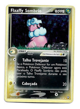 2005 Pokemon Dark Flaaffy 33/109 EX Team Rocket Returns Stamped Portuguese DMG picture
