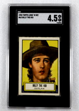 1952 Topps Look 'N' Seen # 63 Billy The Kid SGC 4.5 VG-EX+ picture