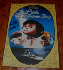 Ted Eccles Little Drummer Boy signed autographed photo Rankin & Bass Christmas  picture