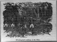 Photo:George Washington Embassy to the Ohio 1753 Fort Le Boeuf Expedition picture