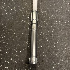 Silver Riq S-RGB Lightsaber 32” Blade Bluetooth – For Parts / Repair picture