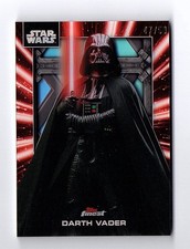 DARTH VADER 2025 TOPPS STAR WARS #SAB-10 FINEST LIGHTSABER SHADOWBOX 47/50 picture