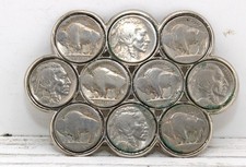 Vintage Buffalo Nickel Belt Buckle picture