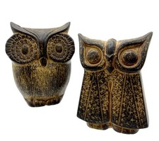 2 Vintage Retro Rubens Original Owl Planters Cute Whimsical 6
