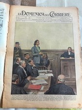 La Domenica del Corriere 10 1939 Tunisia California War Fascism WWII picture