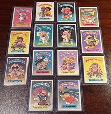 1985 Garbage Pail Kids Series 1 GLOSSY Back Lot TOPPS GPK OS1 Eddie Dave Scotty picture