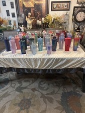 41 Starbucks Studded Cup Tumblers LOT form overseas  LIMITED EDITION-RARE picture