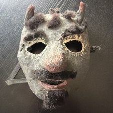 Hand-Painted - Lithuanian Folk Art - Wearable Užgavėnės Mask picture