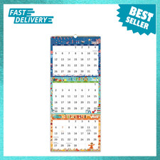 Wall Calendar 2026 2027 3 Month Layout June 2026 to June 2027 Large Size picture