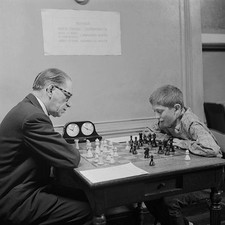 Bobby Fischer of Brooklyn youngest member of Manhattan Chess Club 1956 Photo 5 picture