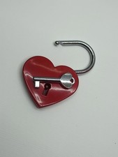 Karl Lagerfeld x Cara Delevingne Padlock Heart Red Limited Edition Collectible B picture