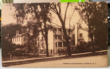 Vintage Postcard 1934-1944 Greene Sanitarium, Castile, New York picture
