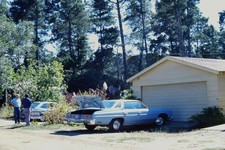 1978 Ektachrome 35mm Slide, Cambria California, Chevrolet Impala Kodak House picture