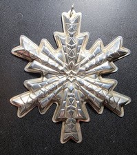 1978 Gorham Sterling Silver Snowflake Ornament picture