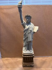 1985 Jim Beam Whiskey Statue Of Liberty Decanter 20 Inches picture