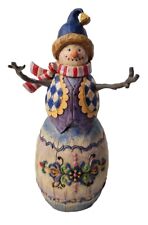 2003 VTG Jim Shore Heartwood Creek “Winter’s Tradition” Snowman figurine B112252 picture
