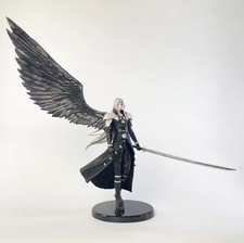 28cm Sephiroth Anime Figure Rebirth One-Winged Angel Action Figure Ornaments Dec picture
