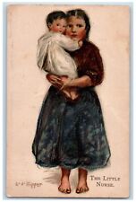 1910 The Little Nurse LJ Kippey Providence Rhode Island RI Antique Postcard picture
