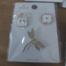 Brooch Pin Pinbacks , set 3 pcs.Free Shipping#1/11 picture