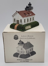 Lefton's Historic American Lighthouse Point Cabrillo CCM 13661 w/ Box 2001 picture
