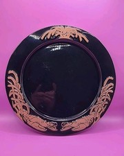 Frankoma  ACADIEN⚜️CLASSIQUE Dinner Plate Artist Signed FLOYD SONNIER Louisiana picture