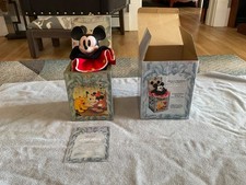 VINTAGE 1990 ENESCO 431818 Disney Mickey Mouse Musical Jack-in-the-Box w/ Box picture