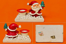 Rare Vintage Holt Howard Santa Claus Candle Holder picture