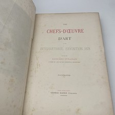 1878 Paris Universal Exhibition; The Chefs'D'oeuvre D'Art Antique Lithographs picture