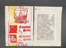 VENEZUELA 1980s CHRISTOPHER COLUMBUS STICKERS REYAUCA PACK VINTAGE COLON 1 PACK picture
