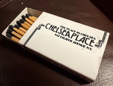 Chelsea Place, New York City, Full Unstruck Matchbox picture