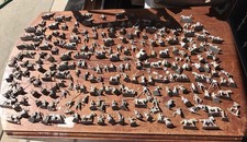 260 Pewter Fantasy Gaming Game Figurines Figures Medieval Knights Moors Camels  picture