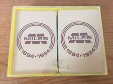 Vtg Miles Laboratories 1884-1984 Alka Seltzer Speedy Ads Playing Cards In Box picture