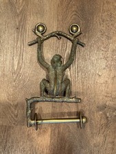 Retired Maitland Smith Monkey Toilet Paper Holder picture