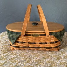 NEW Longaberger 1999 Traditions Generosity Basket Lid Liner Divider/Protector  picture