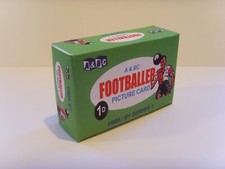A&BC  Footballers 1960-61 series 1  - Custom picture/ gum cards display box. picture