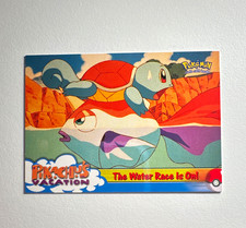 Topps Pokémon Movie Animation Edition #47 The Water Race Is On English picture