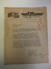 1925 John Monnich Automobiles - Fremont, Nebraska Letterhead picture