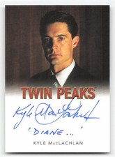 Twin Peaks The Log Lady Chronicles Kyle MacLachlan FB Autograph Inscription (C) picture